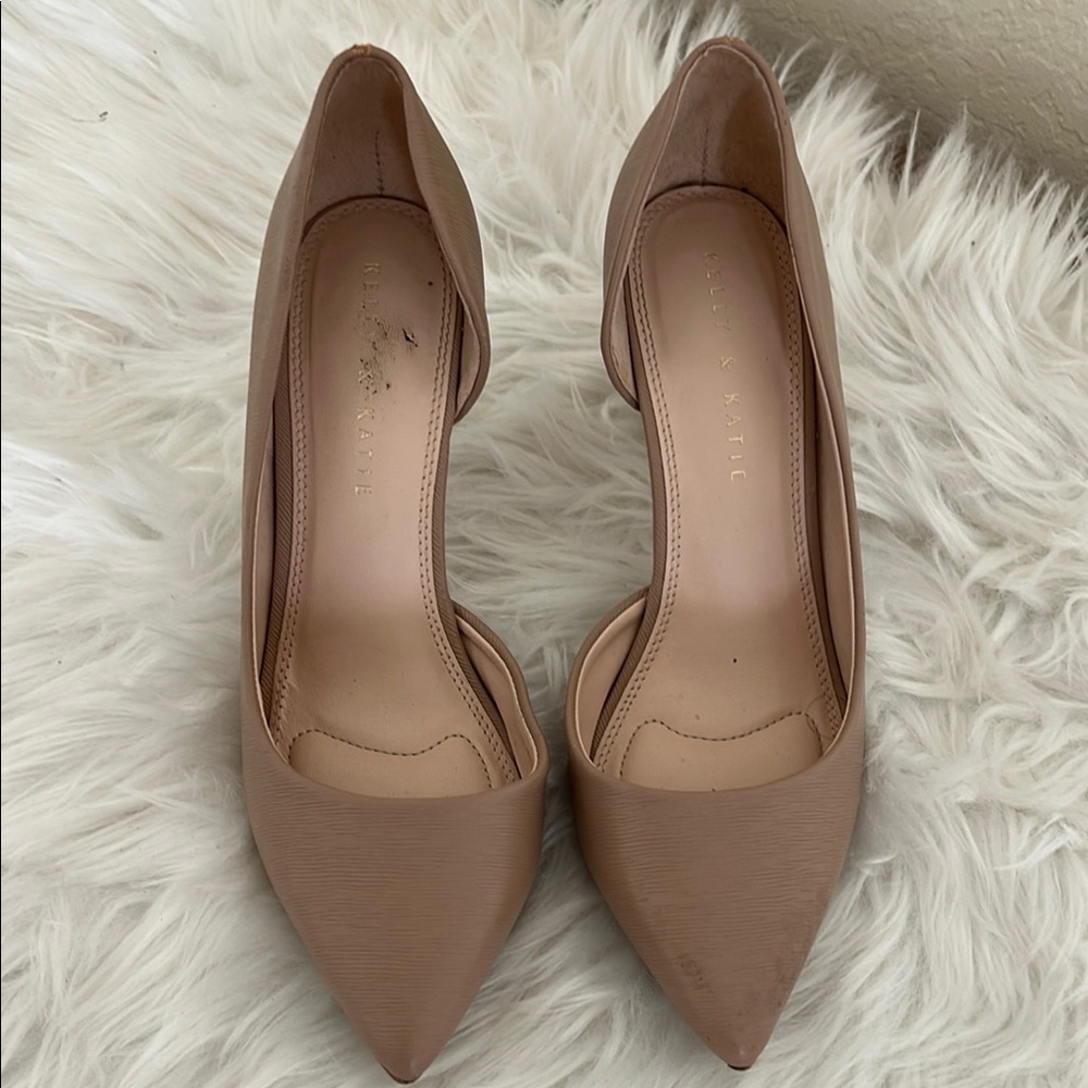 Elegant Nude Heels by Kelly & Katie